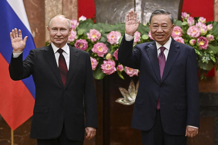 rusland og vietnam enige om en række aftaler under putin-besøg