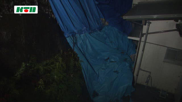 長崎市でガケ崩れ…2世帯3人が避難 県南部や五島で100ミリ超の大雨に