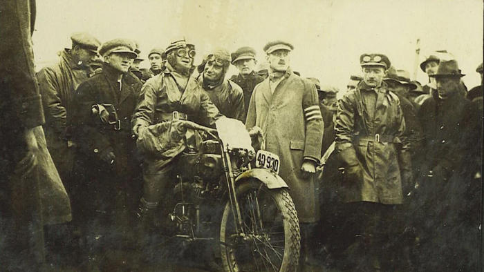 riders recreate historic first australian motorcycle grand prix for centenary celebrations