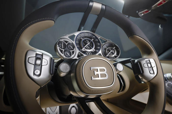 bugatti tourbillon hypercar revealed with 1775-hp hybrid v-16 powertrain