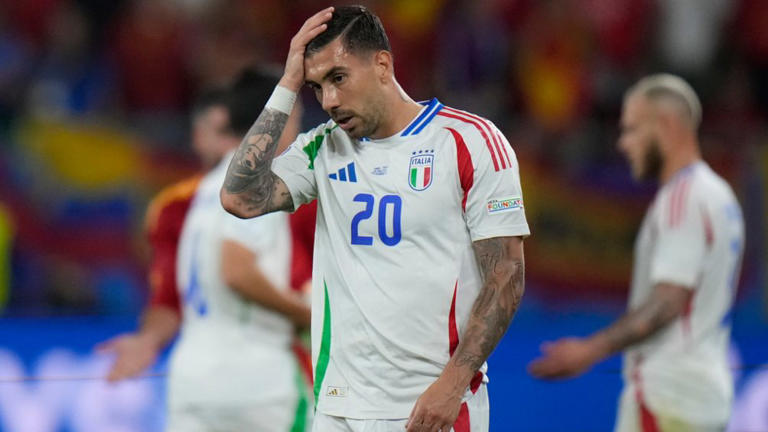 Italia sufrió su primer descalabro en la Eurocopa frente a España