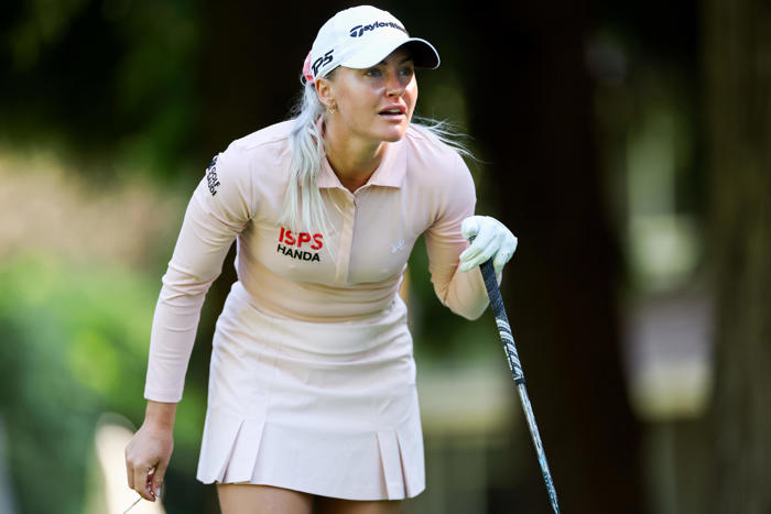 after the airlines lost her clubs, charley hull vaults into contention at 2024 kpmg women's pga championship