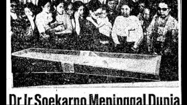21 juni 1970, presiden soekarno meninggal dunia
