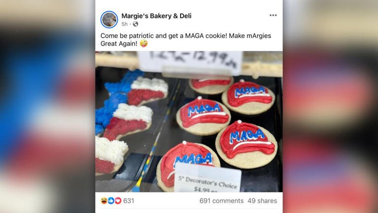 MAGA cookie from Texas bakery goes viral