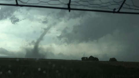 Landspout Spotted in Southeast Wyoming Amid Severe Storm Watch