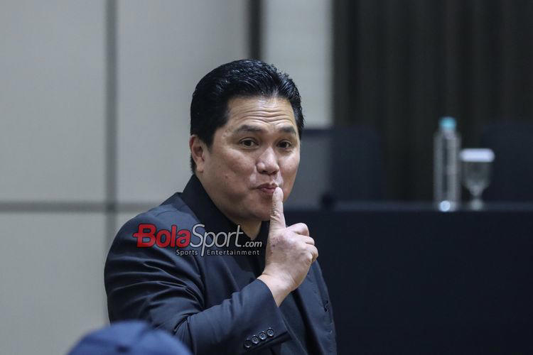 berpeluang turunkan tim muda di asean cup 2024, erick thohir enggan timnas indonesia tiru nasib kroasia