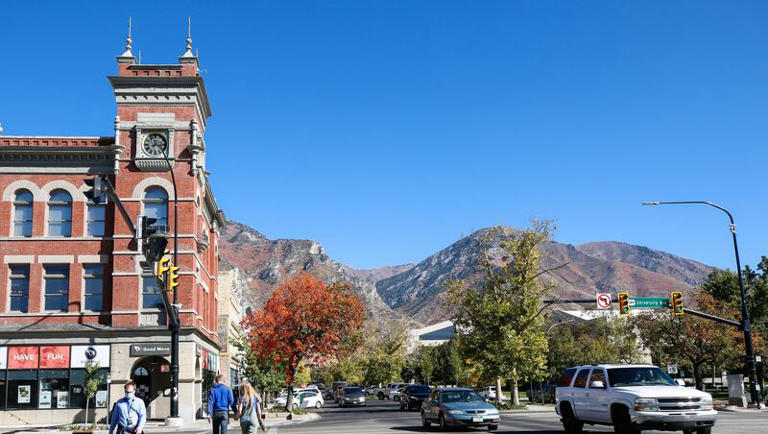 Downtown Provo is pictured on Monday, Oct. 12, 2020. A WalletHub report lists Provo as one of the best-run cities in terms of use of its budget.
