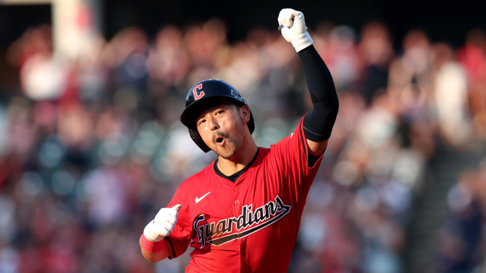 guardians' steven kwan flirting with .400 batting average as mlb approaches the season's halfway point