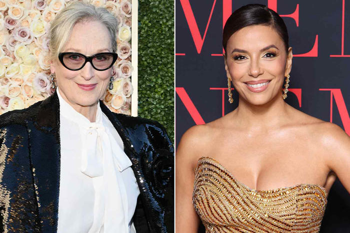 meryl streep introduced eva longoria as her 'cousin' at “omitb” season 4 table read after “faces of america” discovery