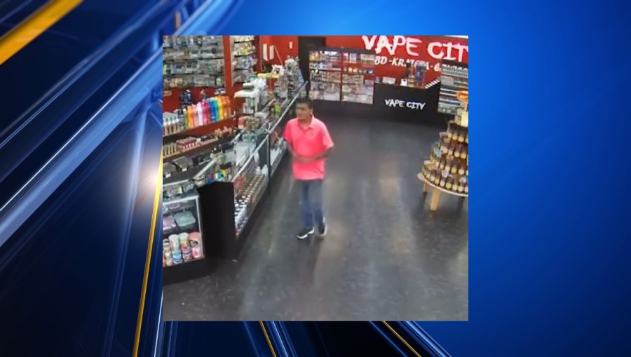 Brownsville PD Search For Man Involved In Vape Shop Robbery