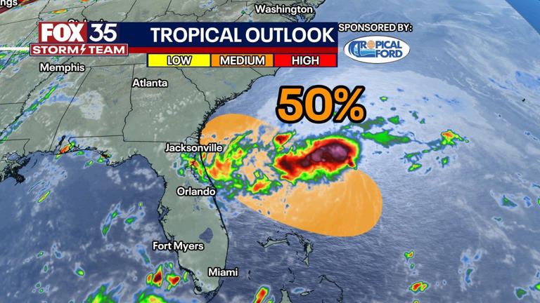 Disturbance off Florida coast could become tropical depression: NHC