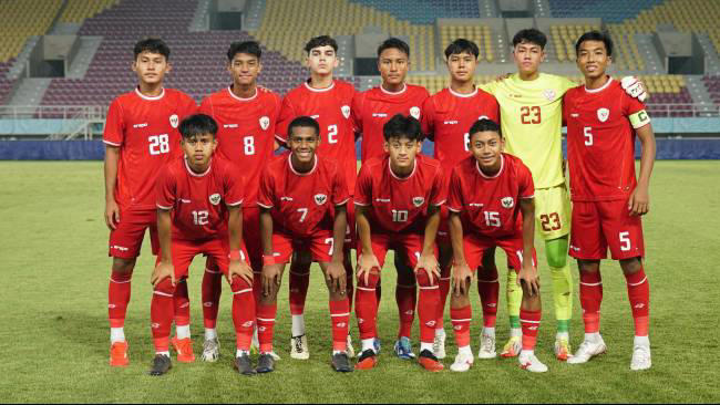timnas u16 indonesia kalahkan filipina, lolos ke semifinal asean u16 boys championship 2024