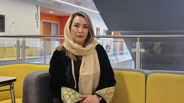 afghan refugee builds new life at university