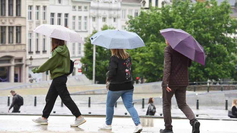 météo : de nouvelles averses attendues sur une partie de la belgique ce vendredi