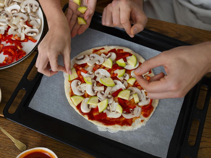 masa de pizza sin harina y con un solo ingrediente, una receta saludable que puedes preparar cualquier día
