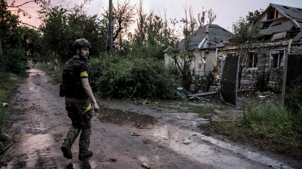 ukrainian unit says frontline fighting 'difficult'