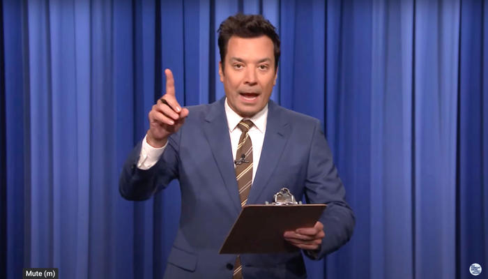 jimmy fallon 'interviews' trump and biden, and the clips are classic