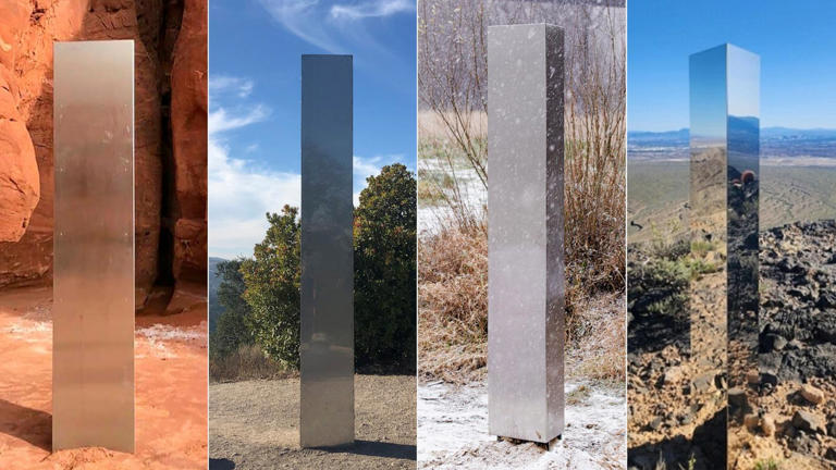 What are monoliths? Timeline of 'mysterious' columns around the world