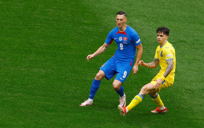 superb roman yaremchuk goal sends ukraine into raptures with comeback win over slovakia