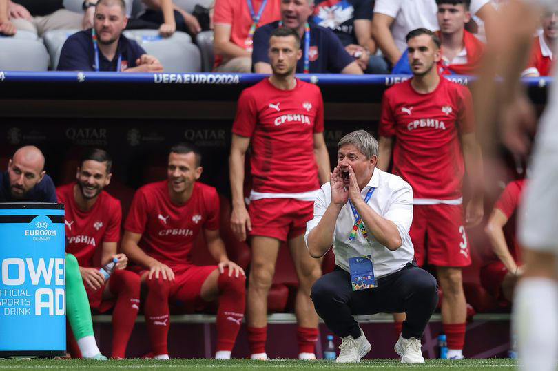 england taunted by serbia boss as parting shot fired after dire slovenia draw