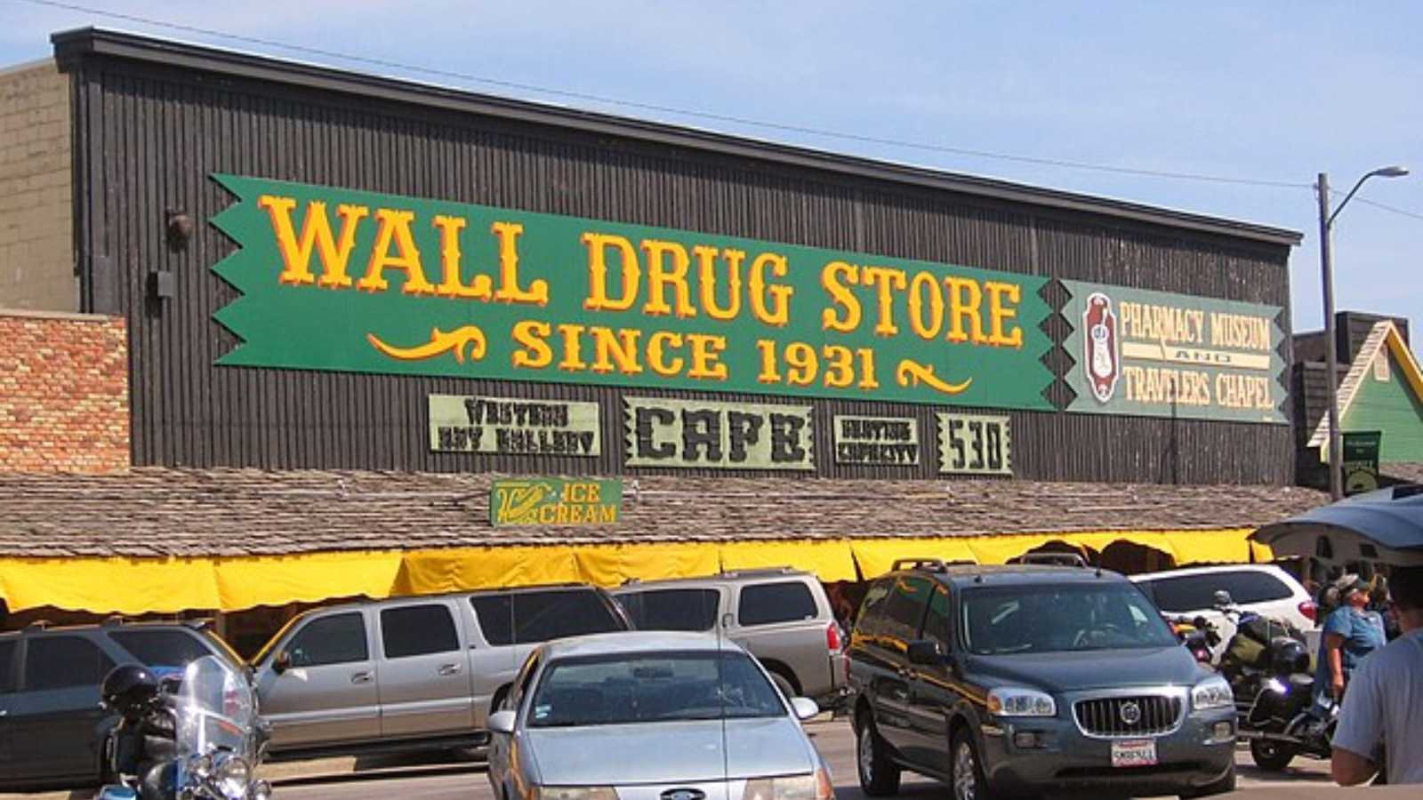 <p><span>Wall Drug is another stop that promises the moon but delivers a dusty collection of knick-knacks and gimmicks. It's a road trip staple for some-but mainly as a punchline.</span></p>