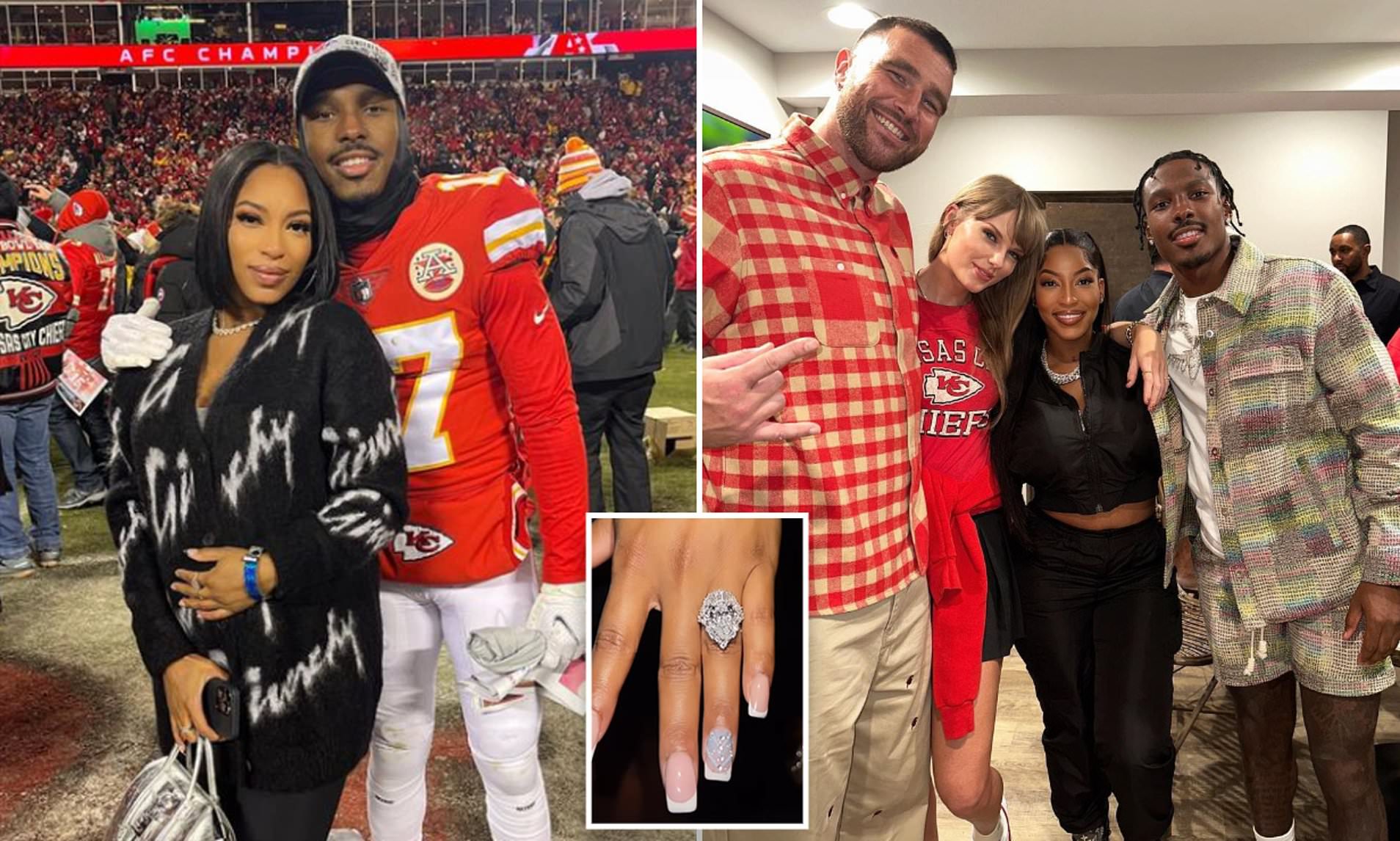 Chiefs Wide Receiver Mecole Hardman Jr. Engaged To Chariah Gordon ...