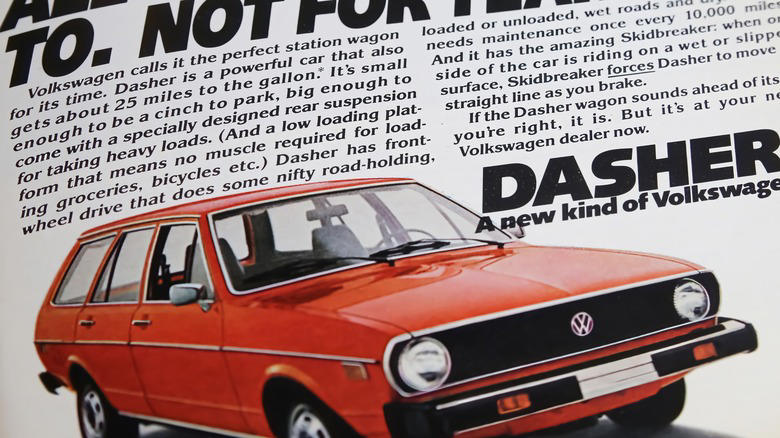 the diesel-powered vw dasher wagon: what years was it made & how fast could it go