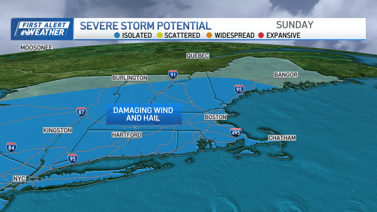 FIRST ALERT: Heat breaks, but severe storm threat continues