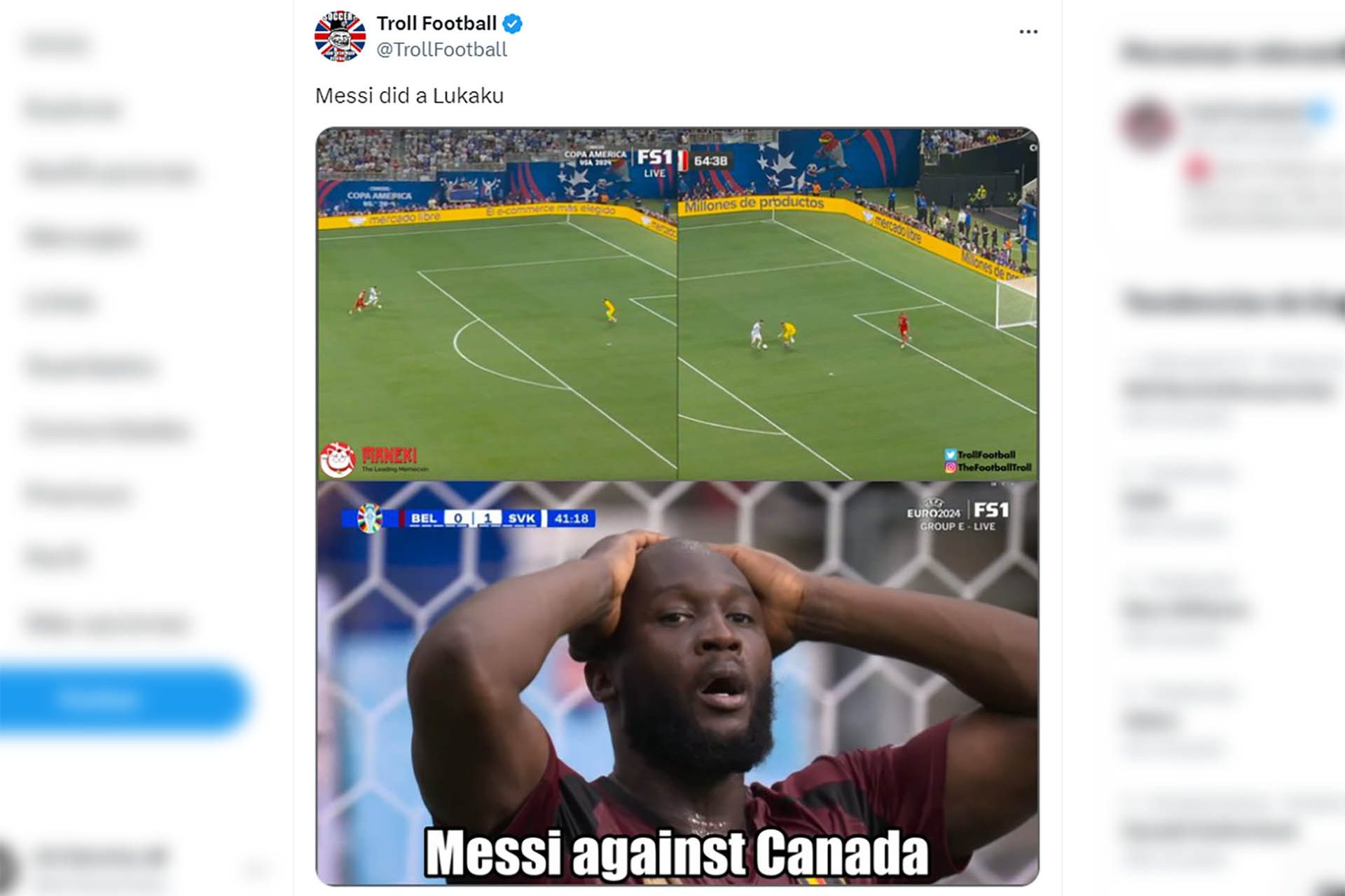 Los mejores memes de Argentina vs Canadá: arranca la Copa América y ...