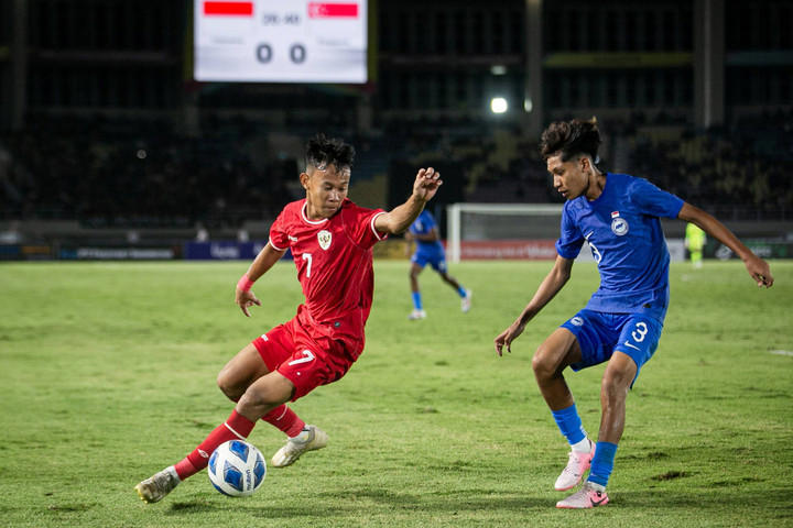 hasil piala aff: drama dua penalti, timnas u-16 hajar singapura