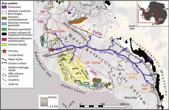 ανταρκτική: ανακαλύφθηκε κάτω από τους πάγους αρχαίος 