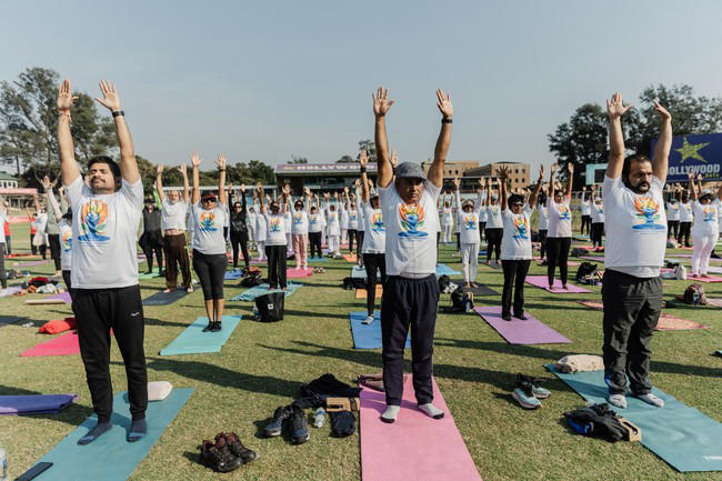durban unites in yoga: celebrating a decade of international yoga day