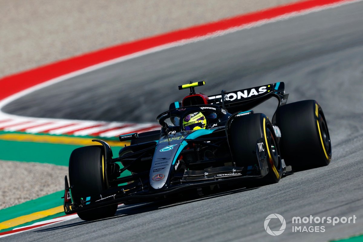 FP2 F1 GP Spanyol: Hamilton Lewati Sainz, Norris