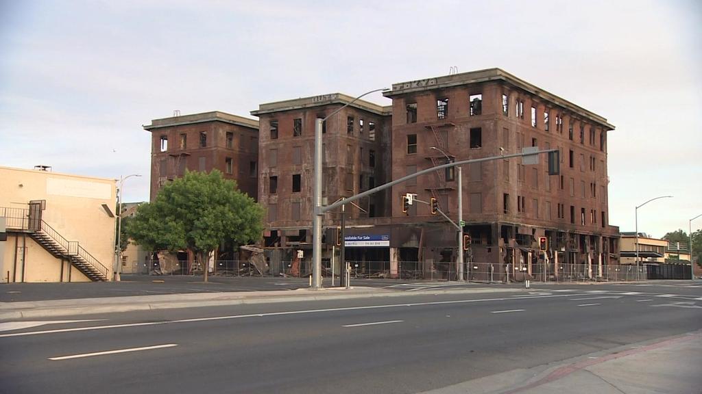 Fire Leaves Historic Hotel Marysville At Risk Of Collapsing. City ...