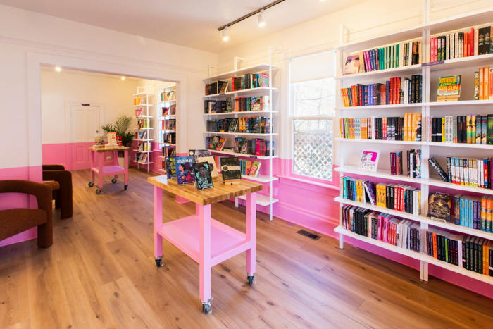 inside charlie’s queer books, an unapologetically pink and joyful space in seattle