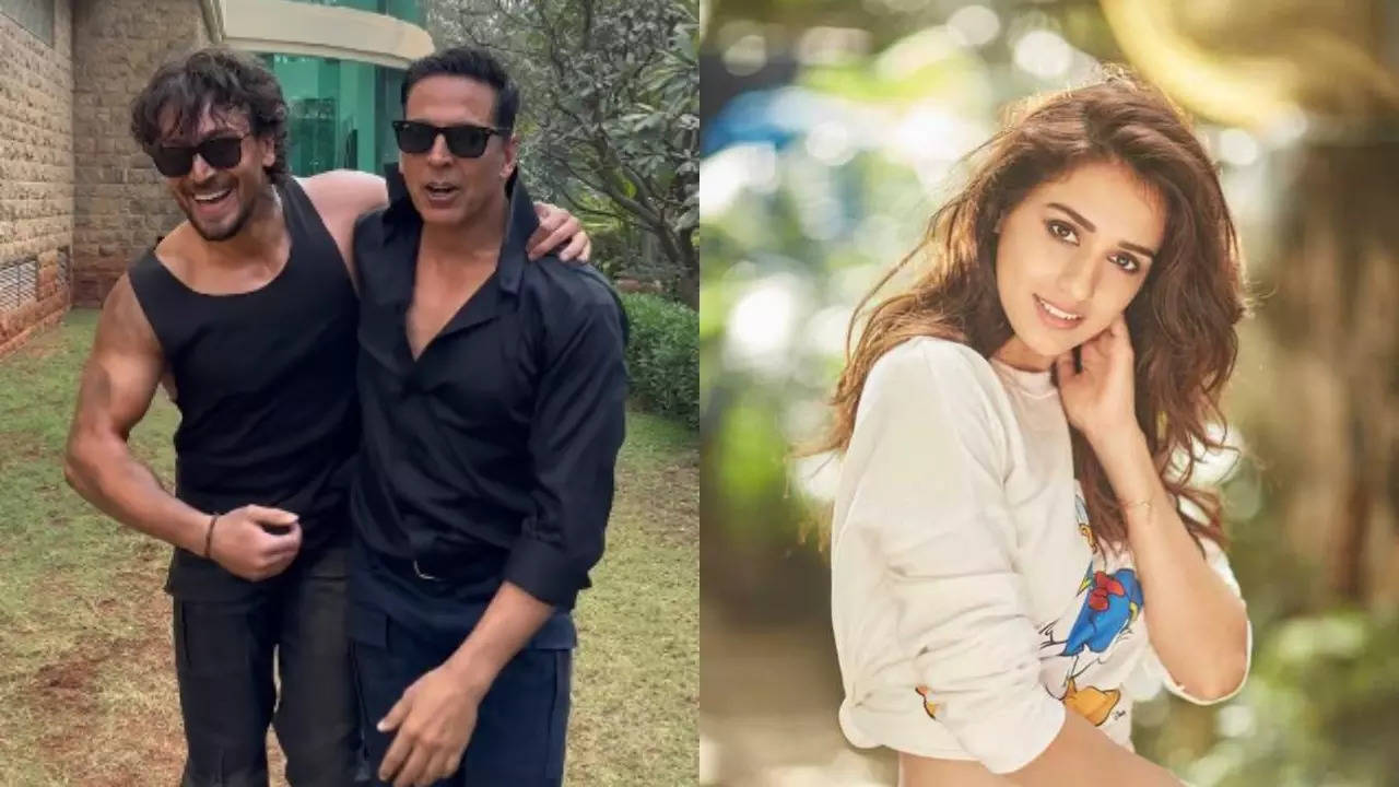 Akshay Kumar And Tiger Shroff Team Up For A Volleyball Match; Disha ...