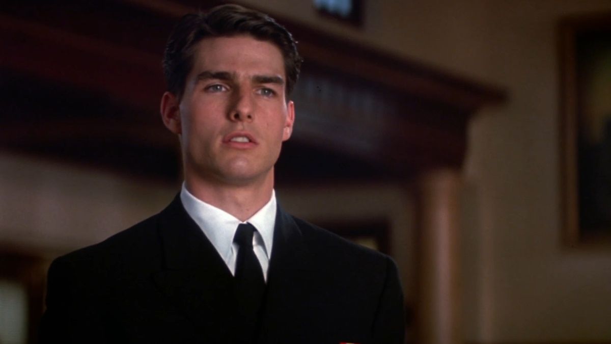 <p>                     You can't handle the truth, but Tom Cruise can. In Rob Reiner's acclaimed film version of Aaron Sorkin's 1989 play, Cruise stars alongside other acting heavyweights like Jack Nicholson, Demi Moore, Kevin Bacon, Cuba Gooding Jr., and Kiefer Sutherland. Cruise plays a Navy lawyer who must defend two Marines accused of killing another soldier. Memorably explosive and gripping with nary a single bullet fired, A Few Good Men culminates in an iconic courtroom confrontation that reveals the difference between following orders and fighting for justice.                   </p>