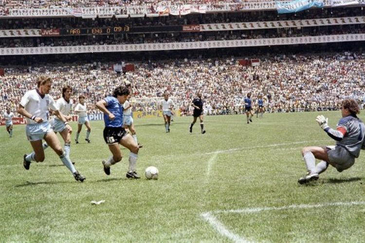 sejarah hari ini - 2 gol mengguncang dunia, legenda maradona terukir selamanya