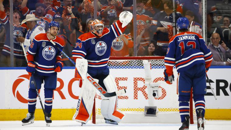 panthers vs. oilers final score, results: stuart skinner, edmonton defense force game 7 in stanley cup final