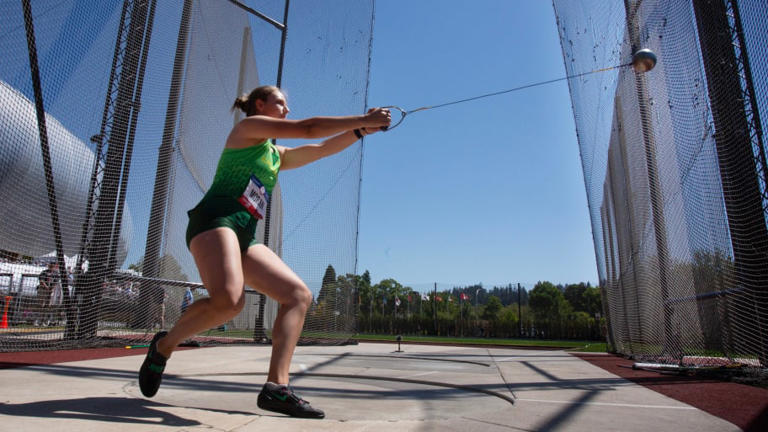 WATCH: Oregon Track's Jadyn Mays Reacts to Olympic Trials First Round Race