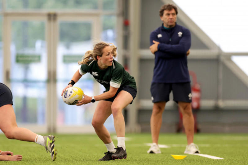 'the irfu offered me a contract. that same night i found out i was pregnant'