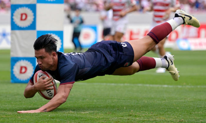 rejuvenated england run in eight tries to thrash japan and open tour in style