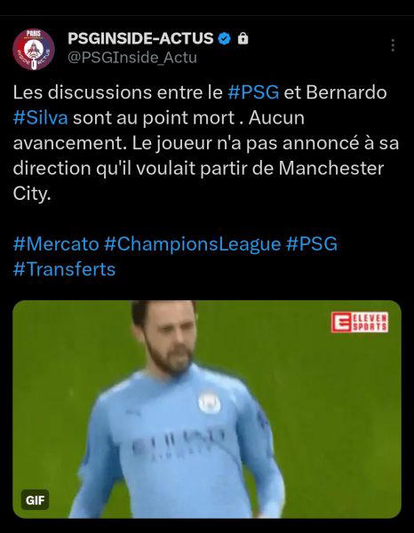 mercato – bernardo silva au psg, c’est fini ?