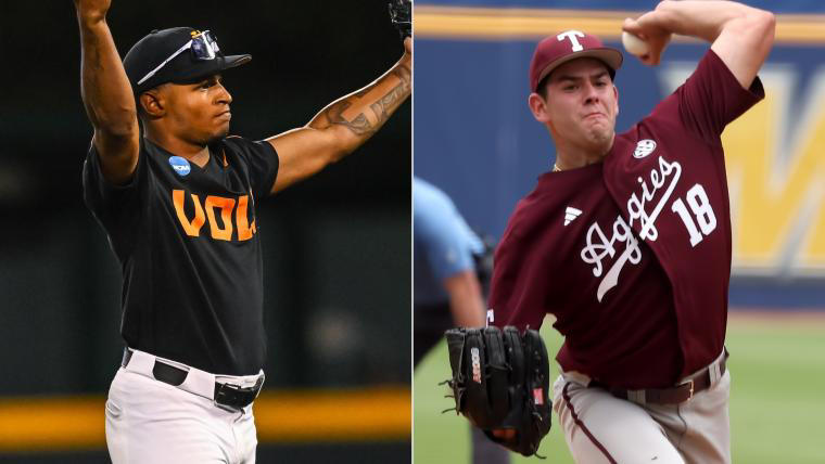 what channel is tennessee vs. texas a&m on tonight? time, tv schedule for game 1 of college world series finals