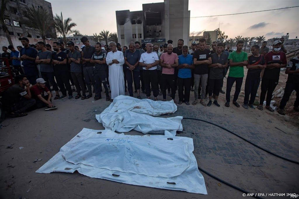 rode kruis: doden bij beschieting rond kantoor in gaza