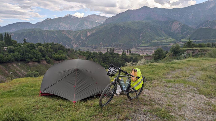 man cycling ancient road to china for charity