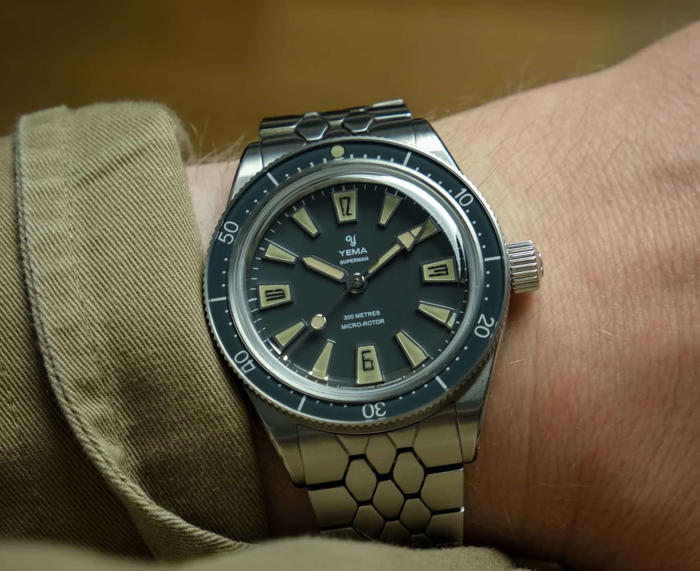 yema skin diver : peut-on encore parler de montre vintage ?