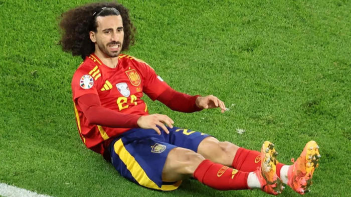 marc cucurella, la sorpresa de la selección española que destaca sobre el césped por su melena: 