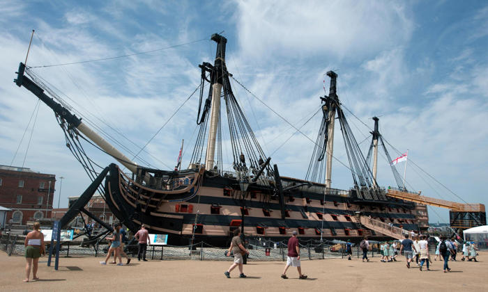 nelson’s hms victory gives scientists vital dna for battle against deathwatch beetle
