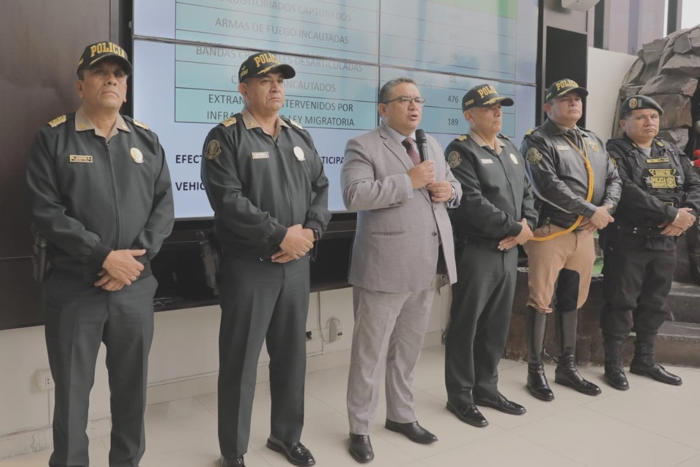 policía nacional del perú reporta que capturó a 520 miembros del tren de aragua tras megaoperativo